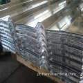 Hot Sale Galvanized/ Zinco Folhas de aço corrugado telhado